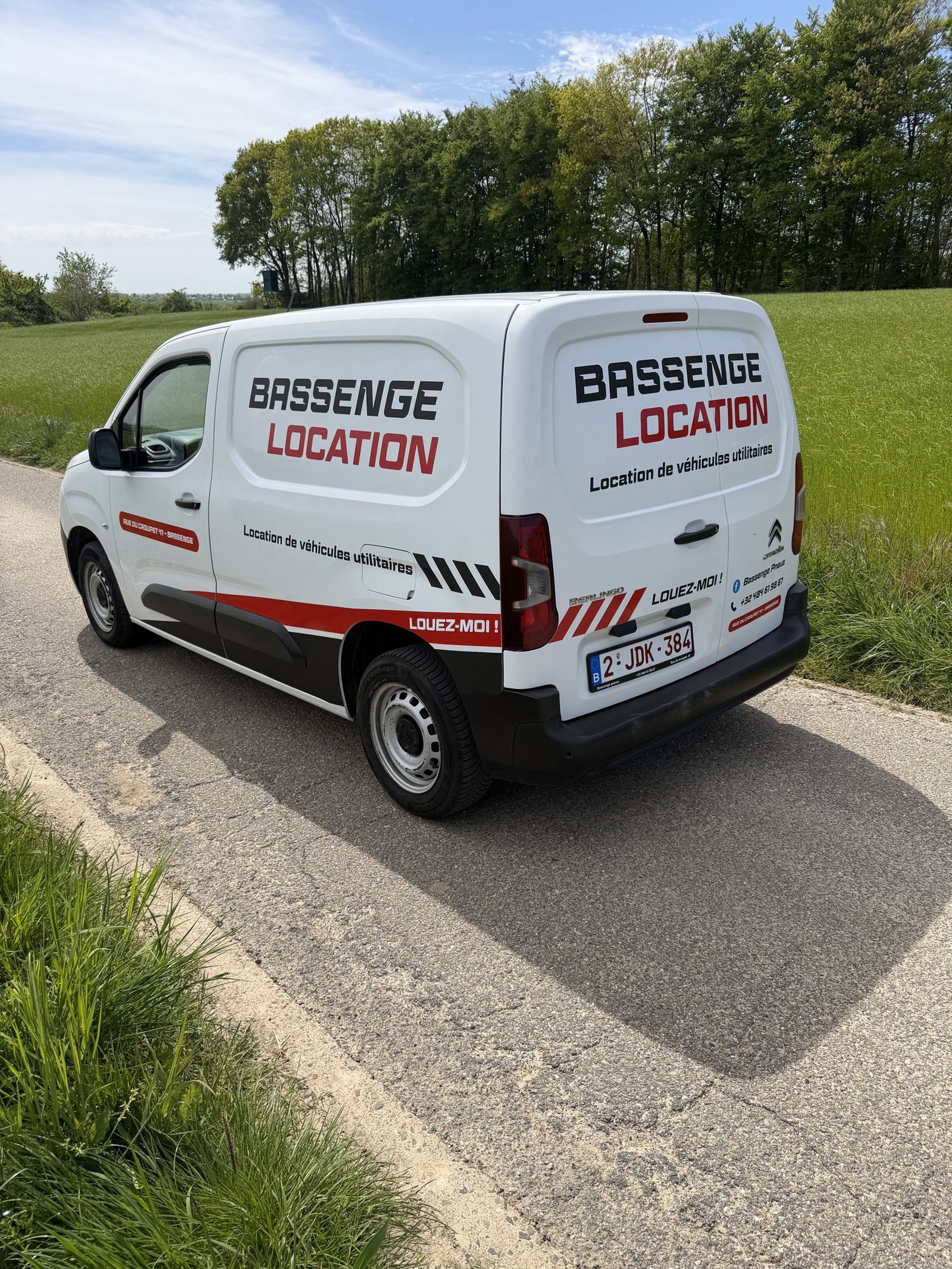 Le Citroën Berlingo de Bassenge Location