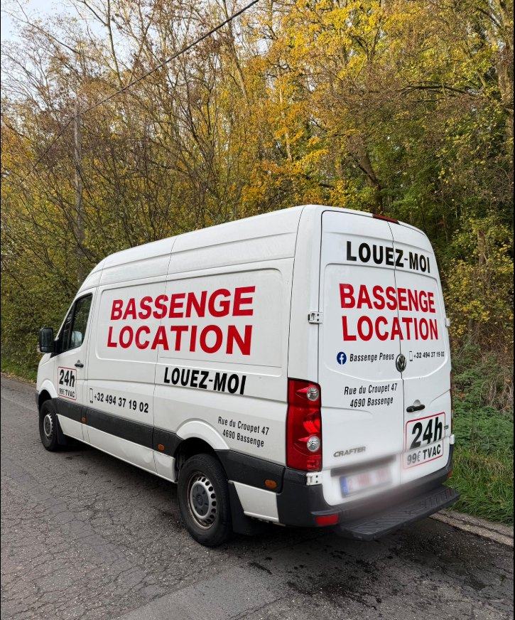 Le Crafter de Bassenge Location en automne